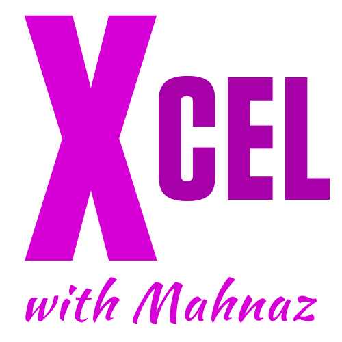 Xcel with Mahnaz logo