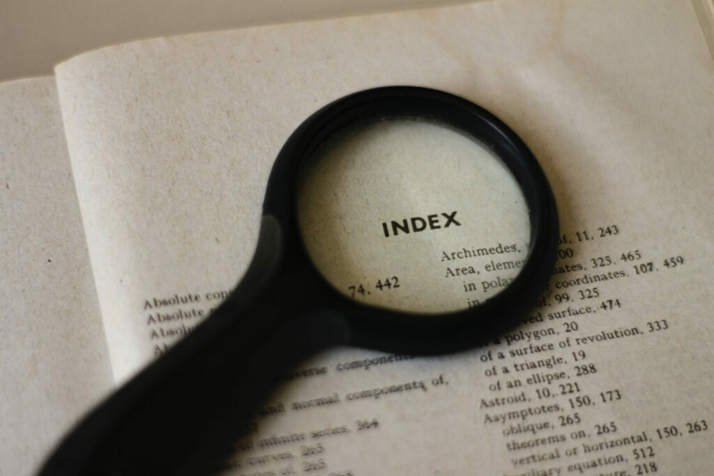 Index magnifier